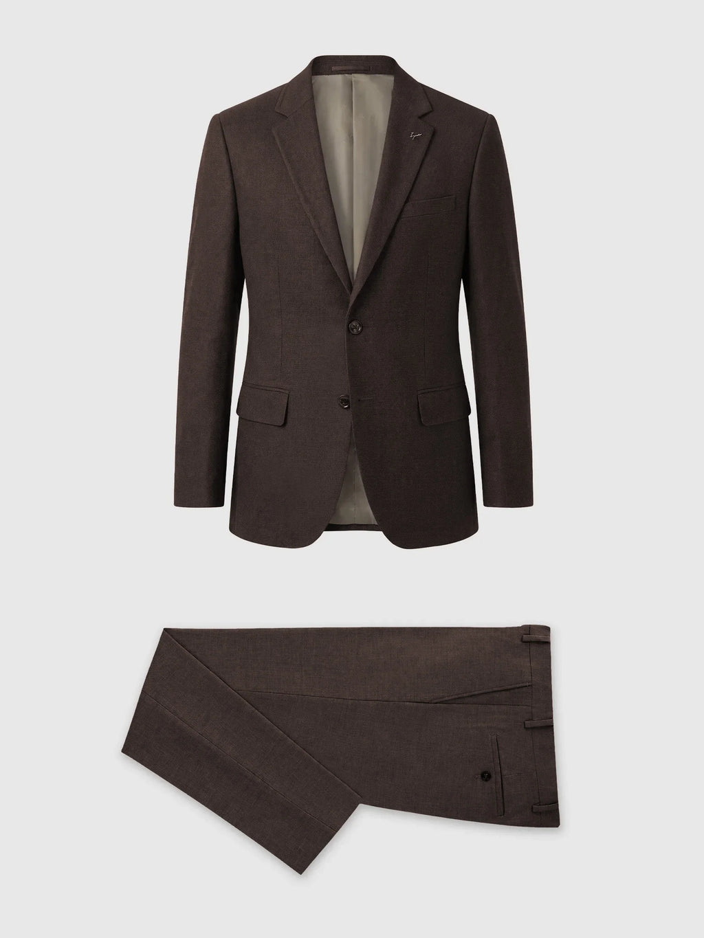 Costume 2 boutons marron - IZAC