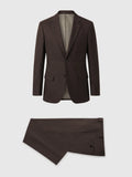 Costume 2 boutons marron - IZAC