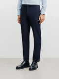Pantalon flanelle marine - IZAC