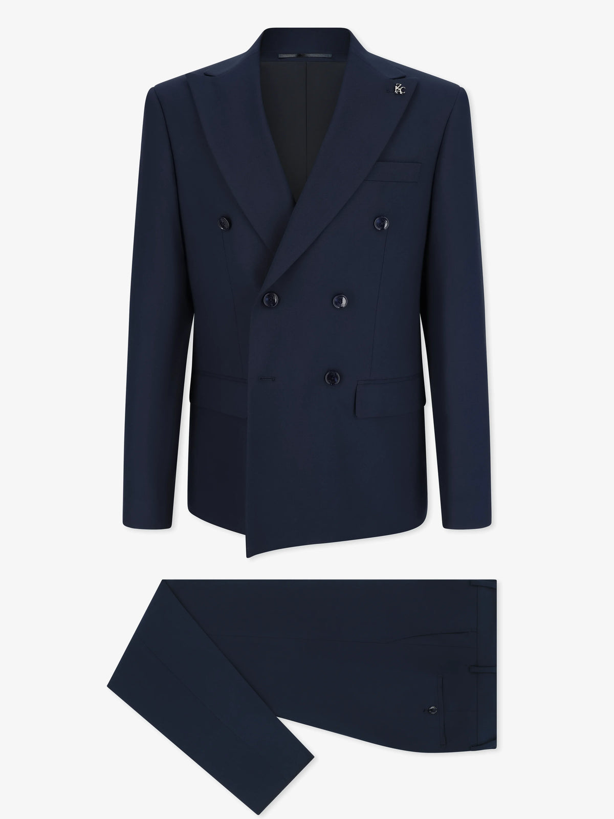 Costume croisé marine - IZAC