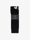 Pack de chaussettes côtelées noires - IZAC