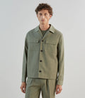 Veste casual col chemise kaki - IZAC