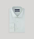 Chemise en satin de coton vert clair - IZAC