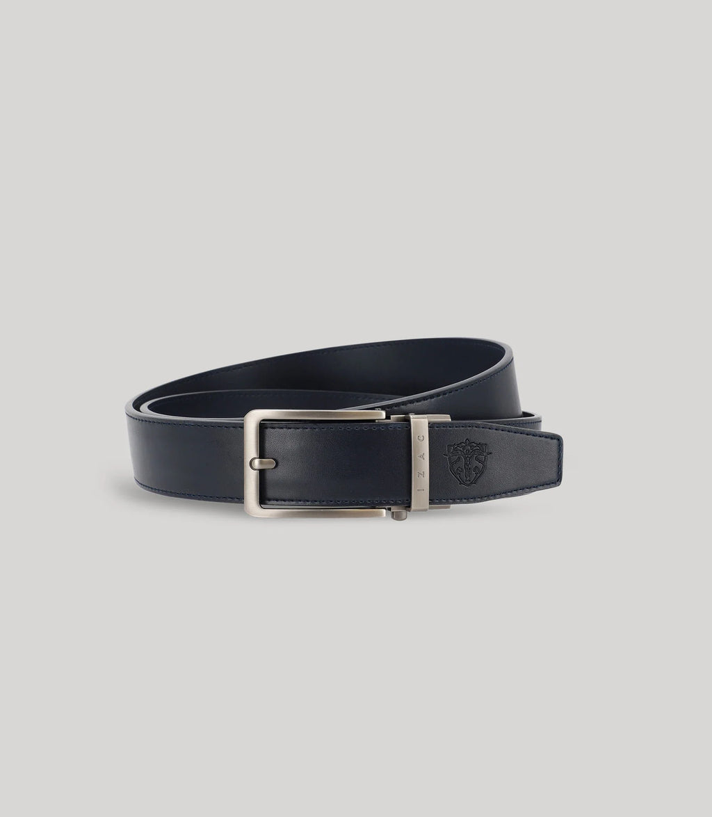 Ceinture à cliquet marine - IZAC