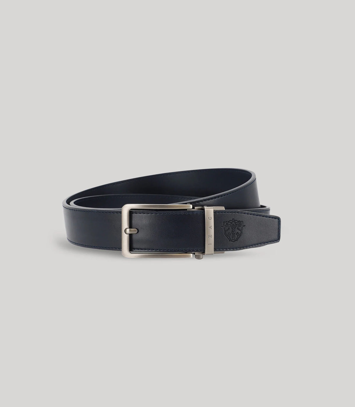 Ceinture à cliquet marine - IZAC