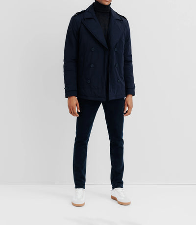 Manteau déperlant marine - IZAC