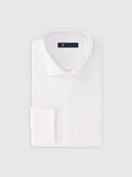 Chemise col italien blanche - IZAC
