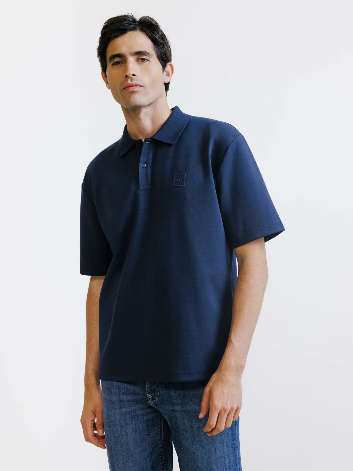 Polo oversize marine - IZAC