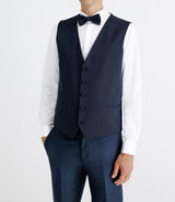 Gilet de costume cérémonie marine - IZAC