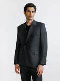 Costume croisé noir - IZAC