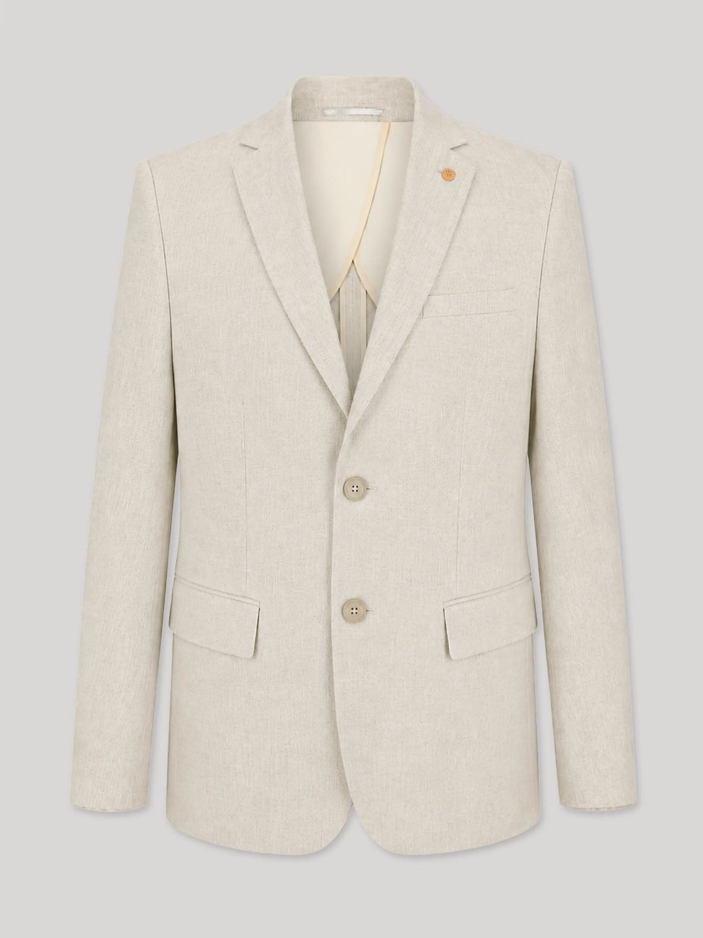 Veste ville séparable 100% lin beige - IZAC