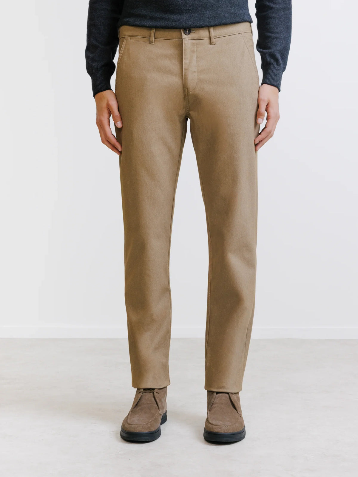 Pantalon casual taupe - IZAC