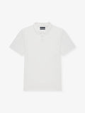Polo boutonné blanc - IZAC