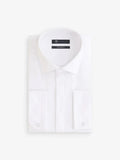Chemise en satin de coton blanche - IZAC