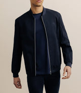 Blouson col teddy marine - IZAC