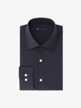 Chemise ville slim marine - IZAC
