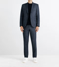 Costume avec 2 boutons bleu denim - IZAC