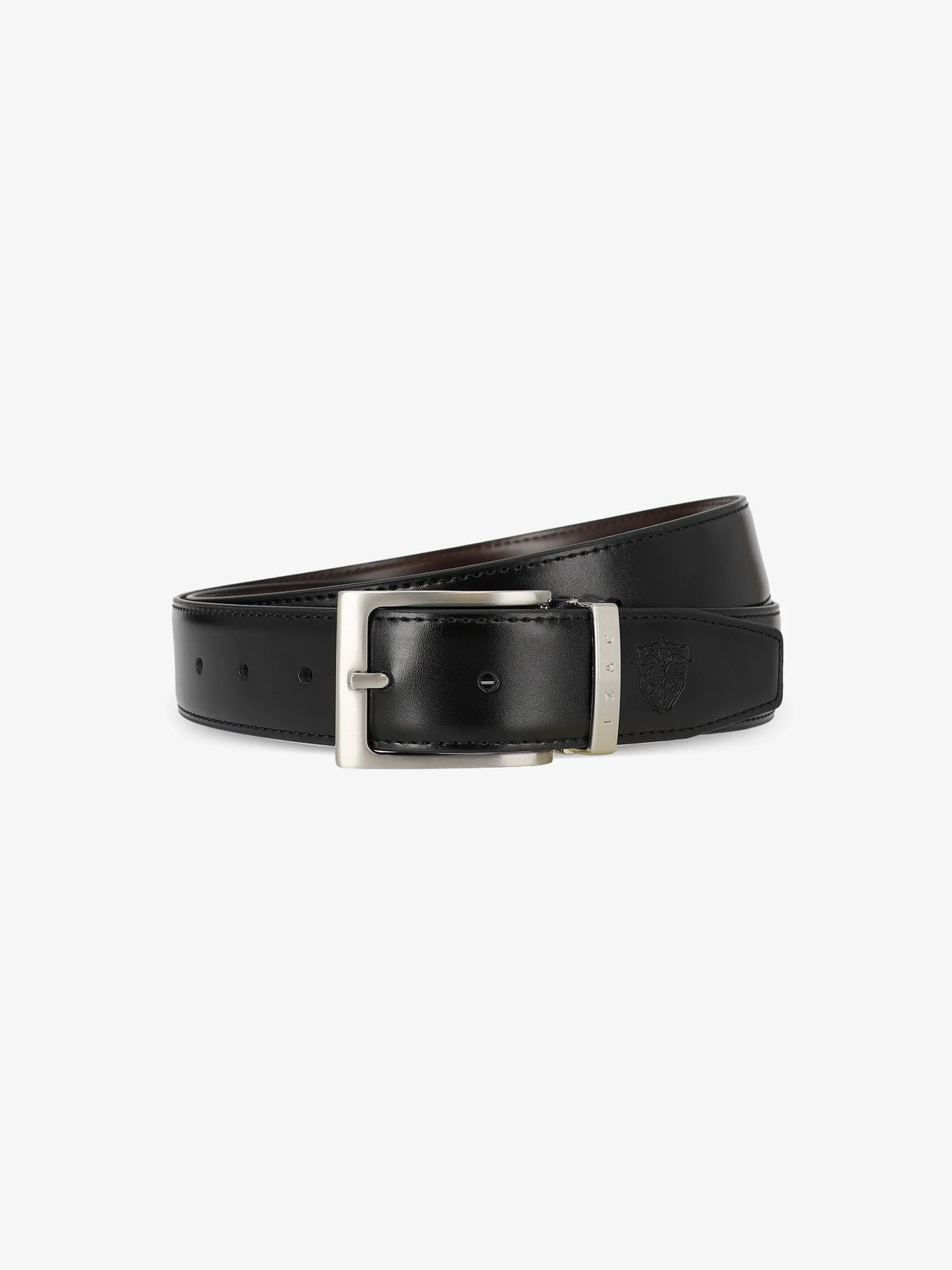 Ceinture réversible noire - IZAC