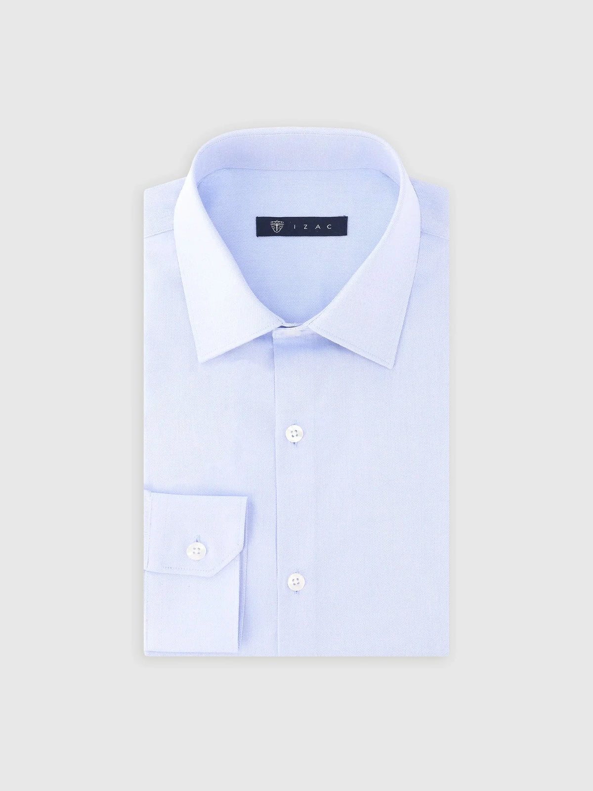 Chemise ville easy iron ciel - IZAC