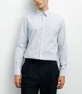 Chemise casual à rayures ciel - IZAC