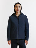 Blouson réversible à capuche marine - IZAC