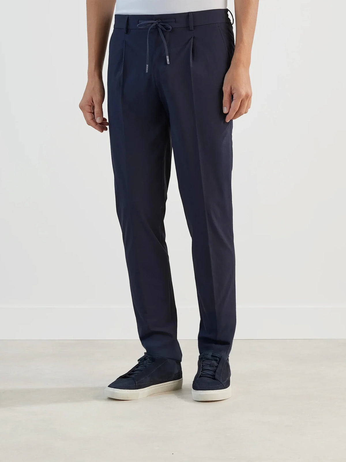 Pantalon ville en tissu technique marine - IZAC