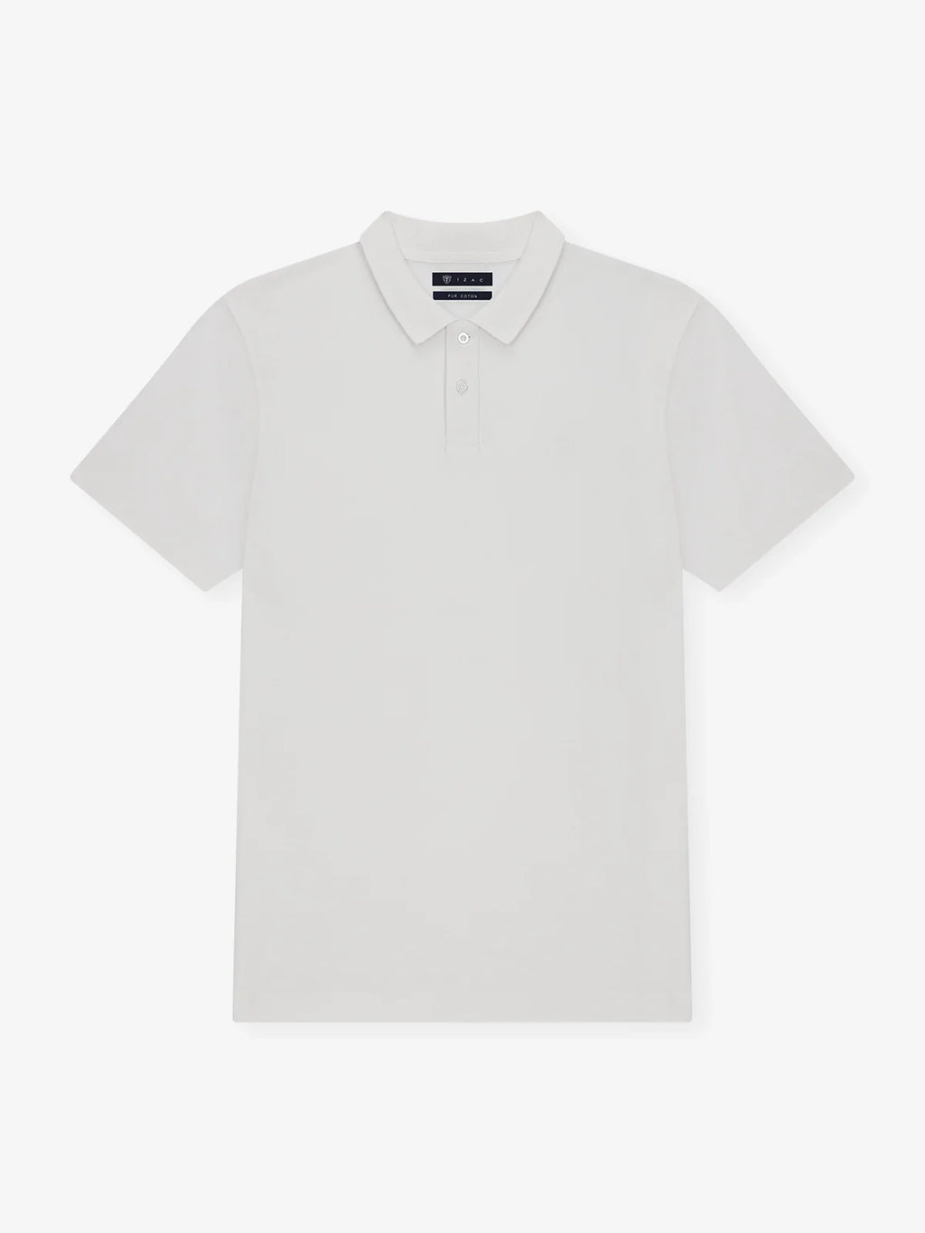 Polo piqué blanc - IZAC
