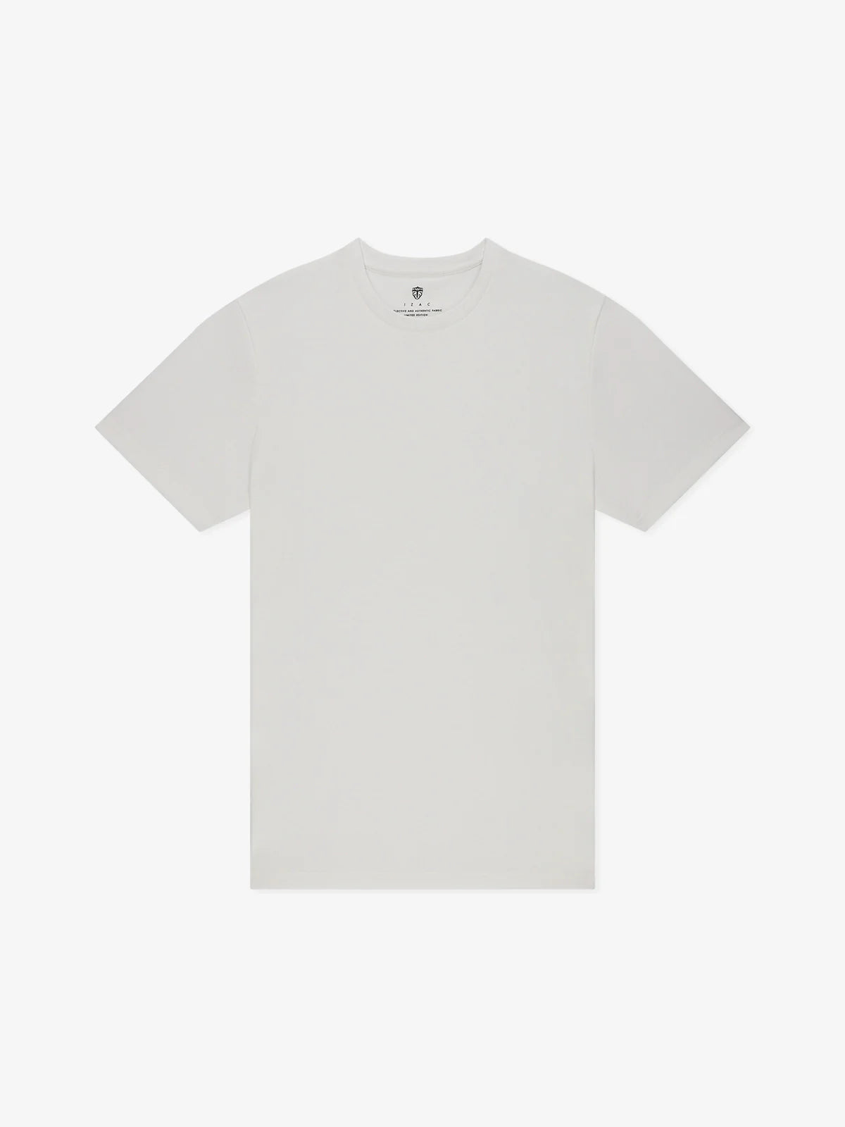 T-shirt col rond blanc - IZAC