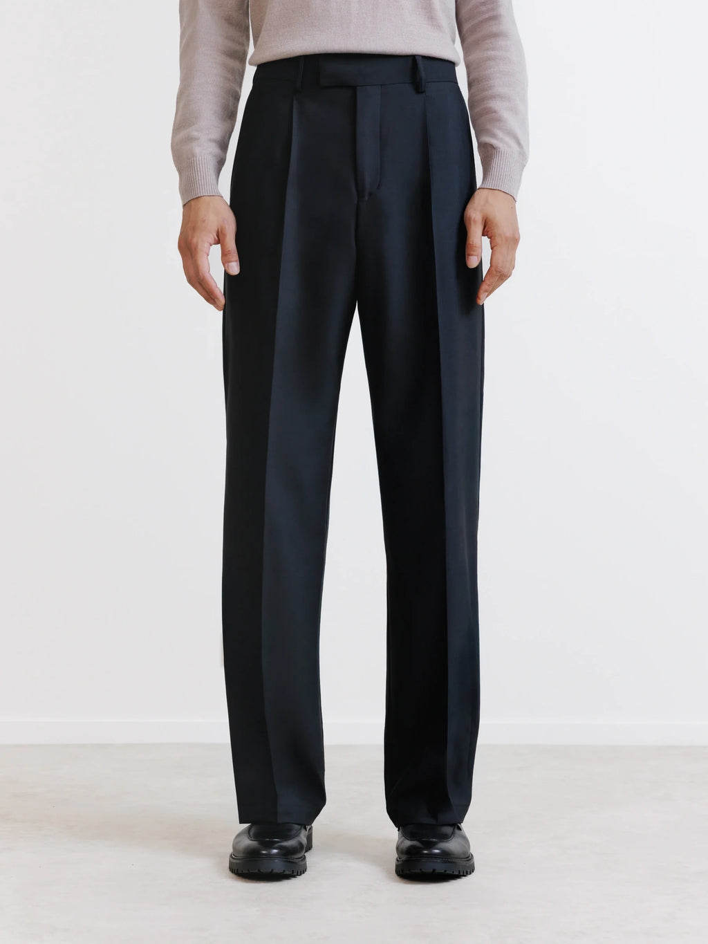 Pantalon taille haute noir - IZAC