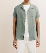 Chemise gaze de coton kaki - IZAC