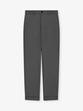 Pantalon avec taille élastiquée anthracite - IZAC