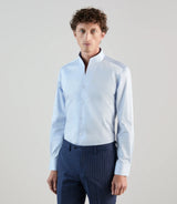 Chemise ville en coton ciel - IZAC