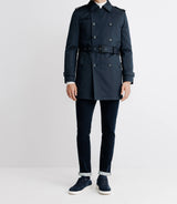 Manteau trench marine - IZAC