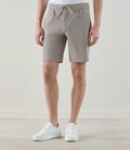 Bermuda en maille beige - IZAC