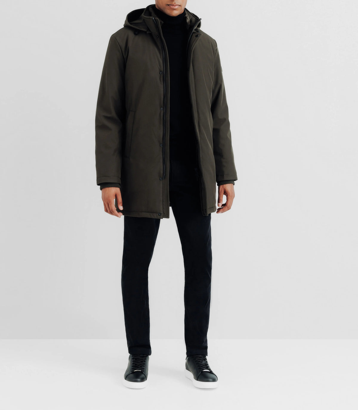 Parka avec patch kaki - IZAC