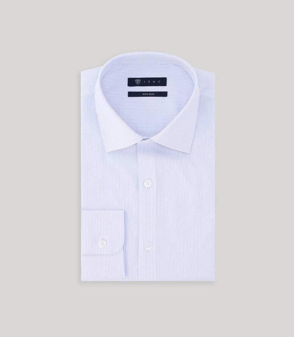 Chemise non iron ciel - IZAC