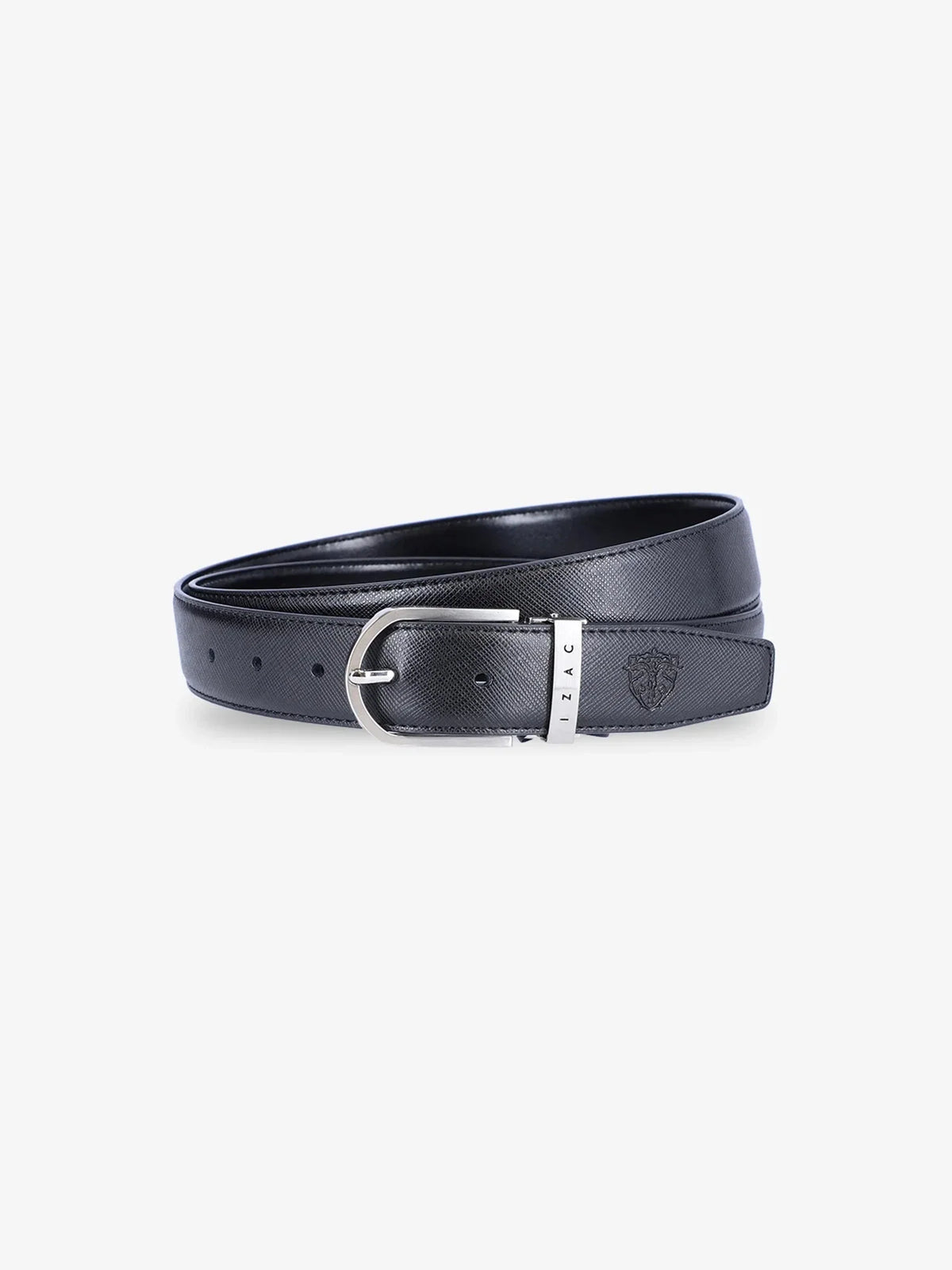Ceinture réversible noire - IZAC