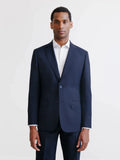 Costume 2 boutons 100% laine bleu marine - IZAC