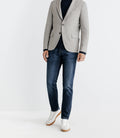 Veste casual 2 boutons beige - IZAC