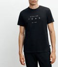 T-shirt print noir - IZAC
