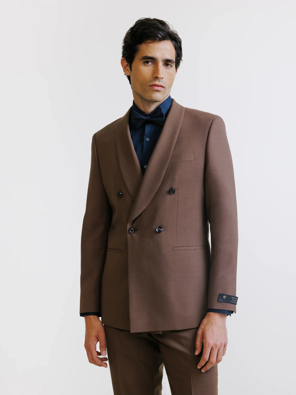Costume croisé bronze - IZAC