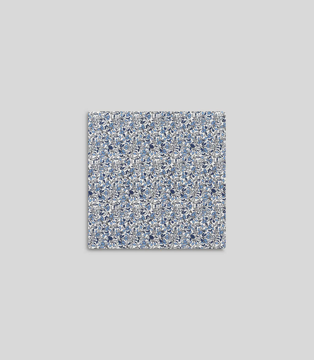 Pochette fantaisie bleue - IZAC