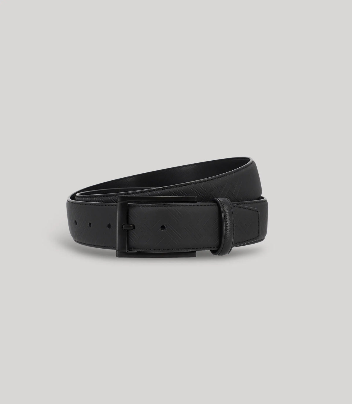 Ceinture réversible noire - IZAC