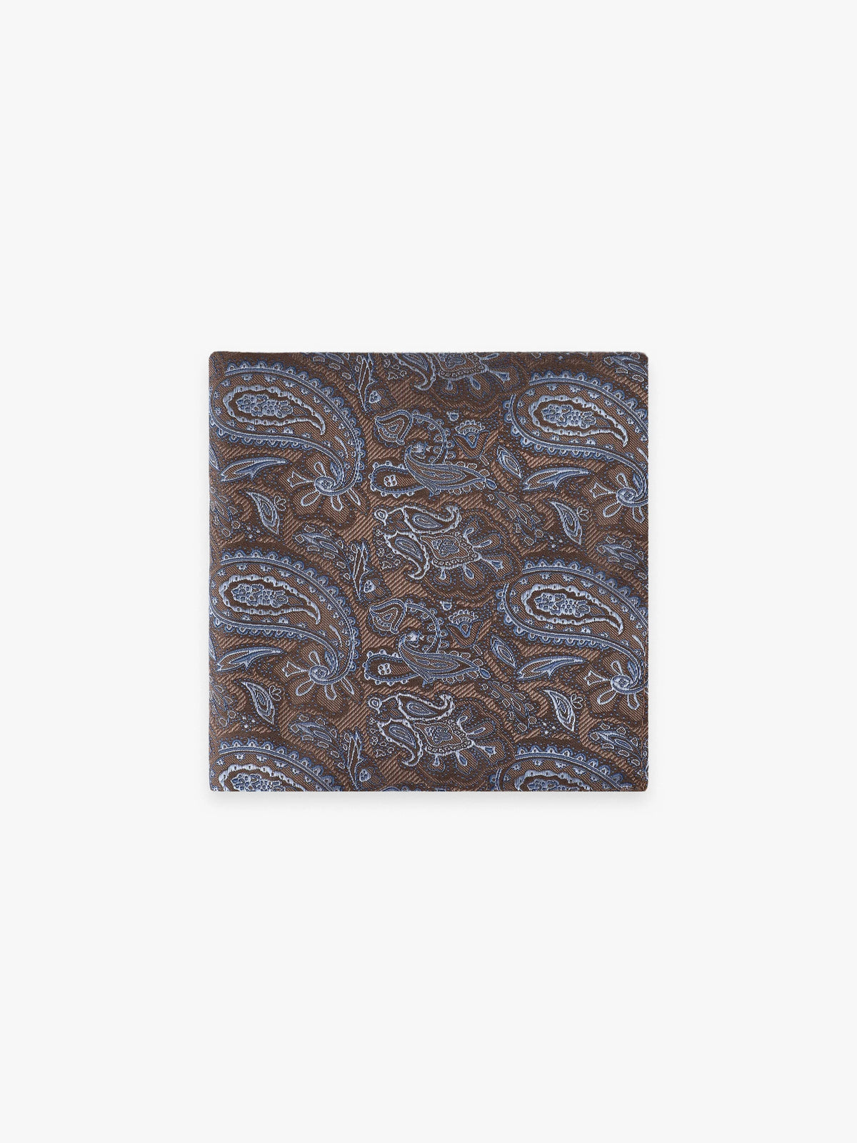 Pochette fantaisie marron - IZAC