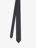 Cravate fantaisie anthracite - IZAC