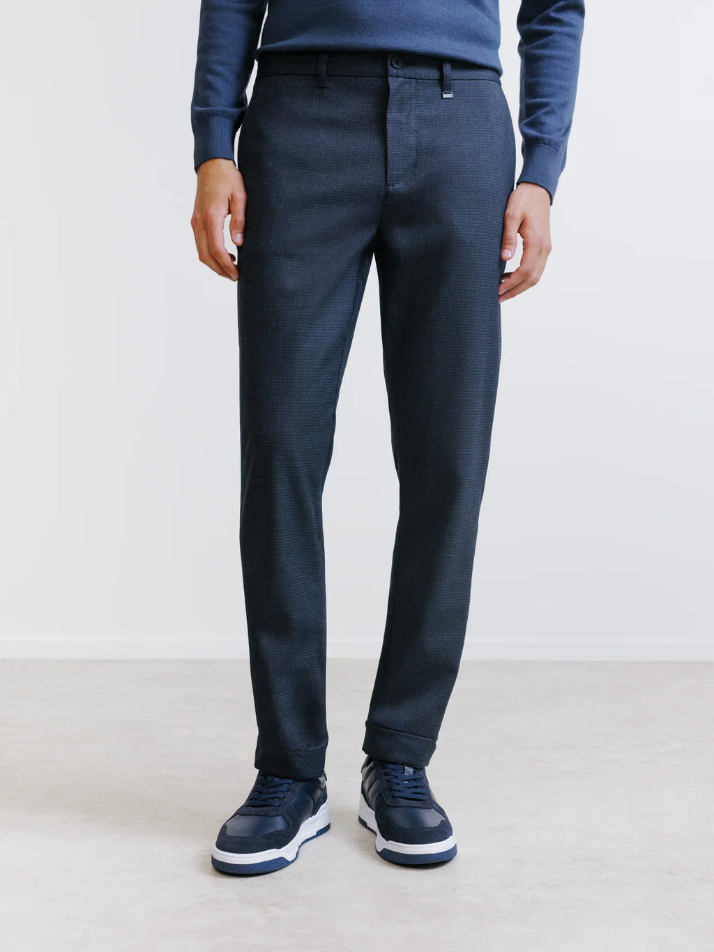 Pantalon casual marine - IZAC