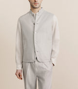 Blouson sans manche gris - IZAC