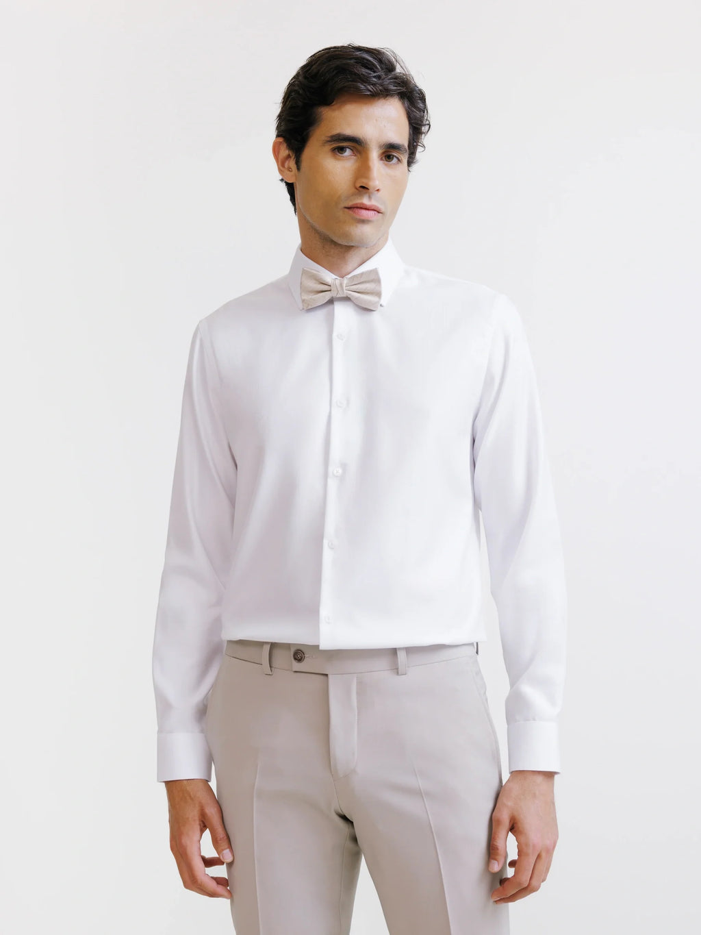 Chemise non iron blanche - IZAC