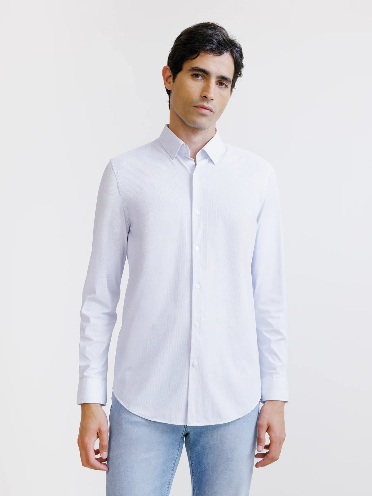 Chemise slim ciel - IZAC
