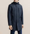 Parka longue et légère marine - IZAC